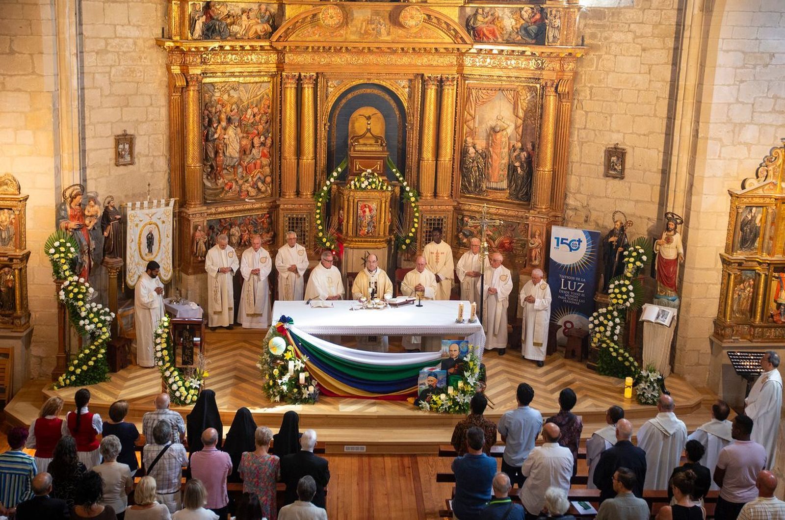 Celebración en Villatuerta (Navarra) del aniversario de Verbo Divino