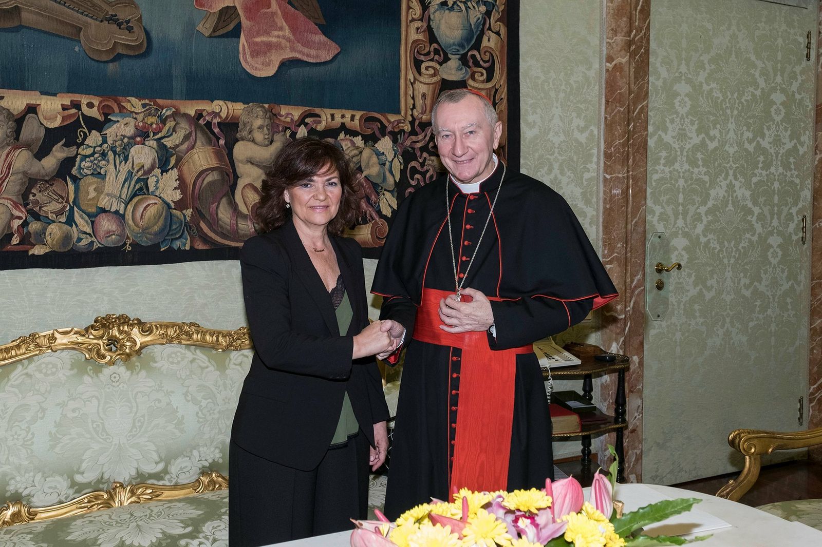 Parolin y Calvo