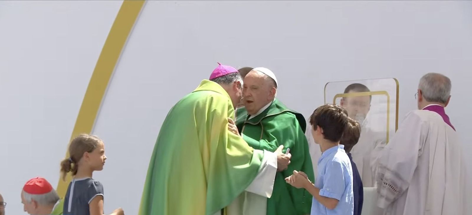 Francisco se despide de Trieste