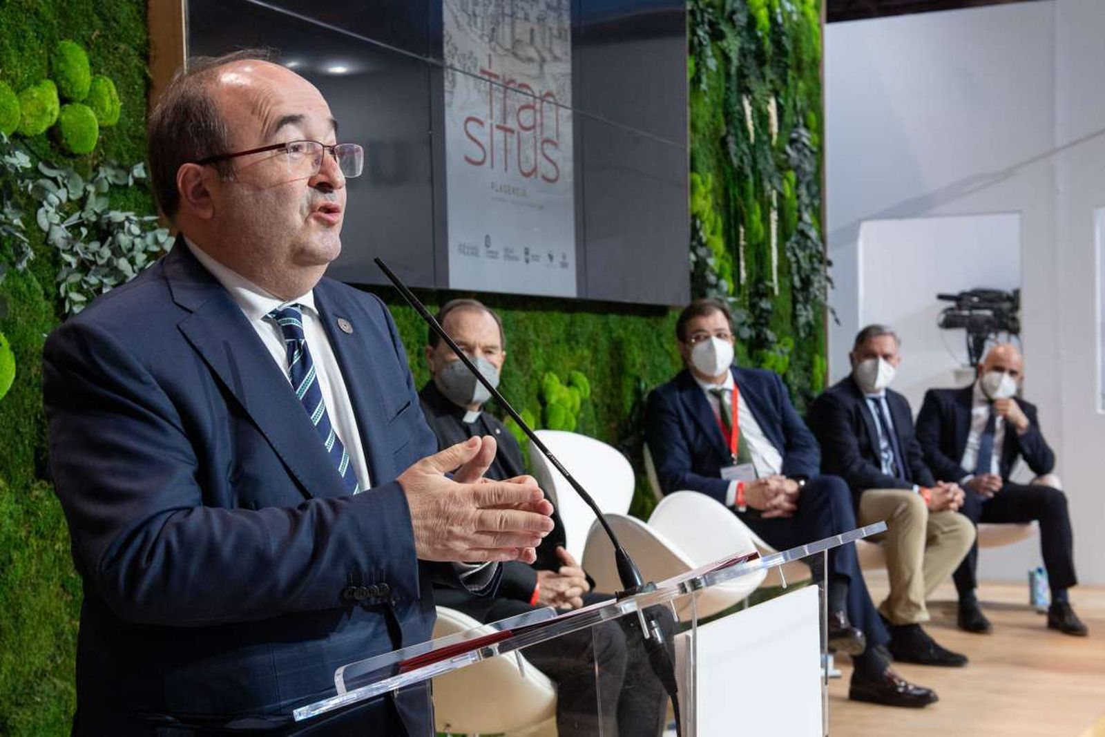 Guillermo Fernández Vara, presidente de la Junta de Extremadura