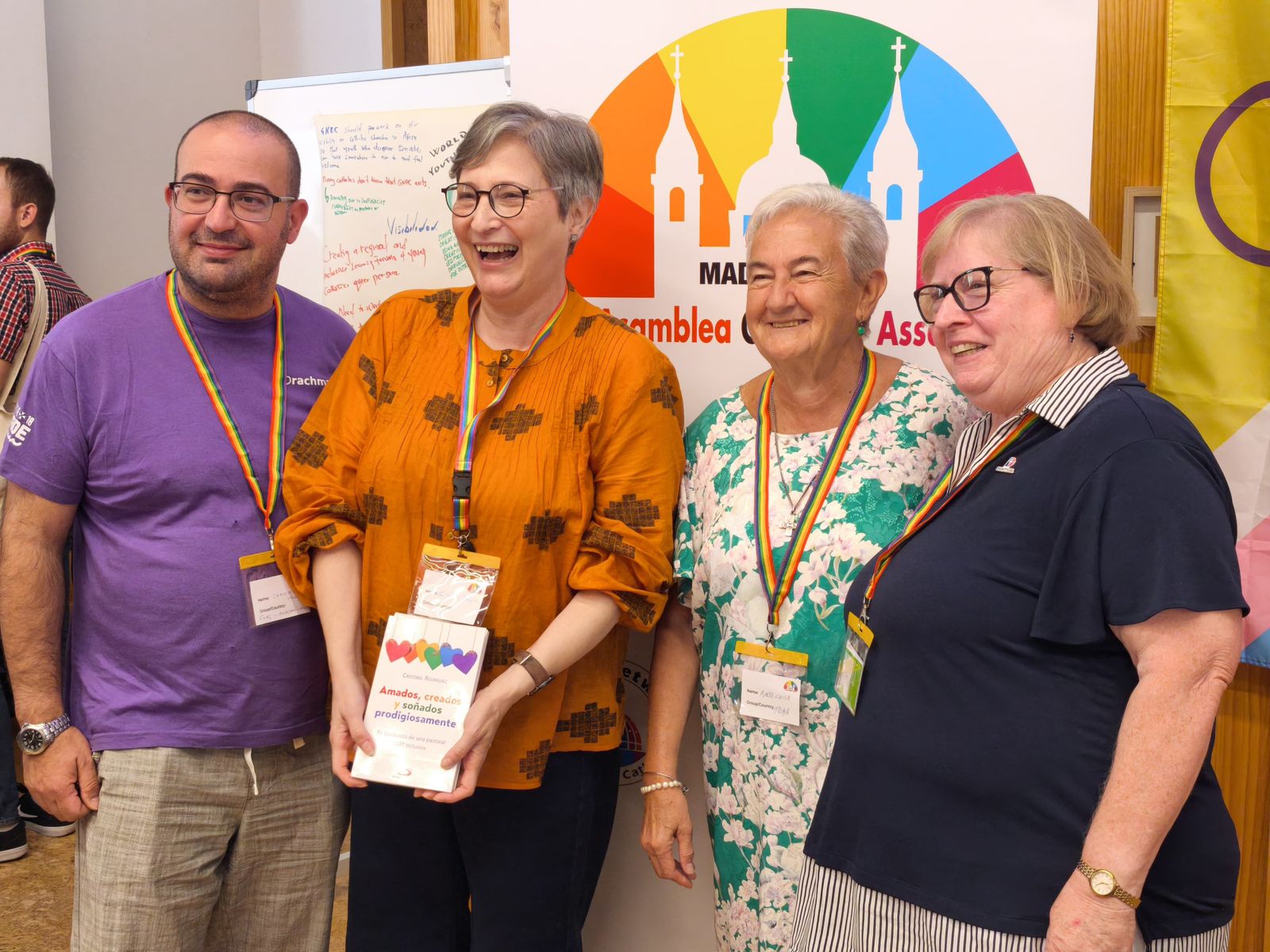 Inogés y Berzosa, con los responsables del evento