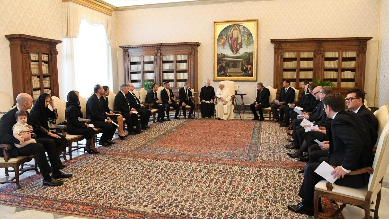 Francisco recibe a la Delegación de la Liga Europea de Natación