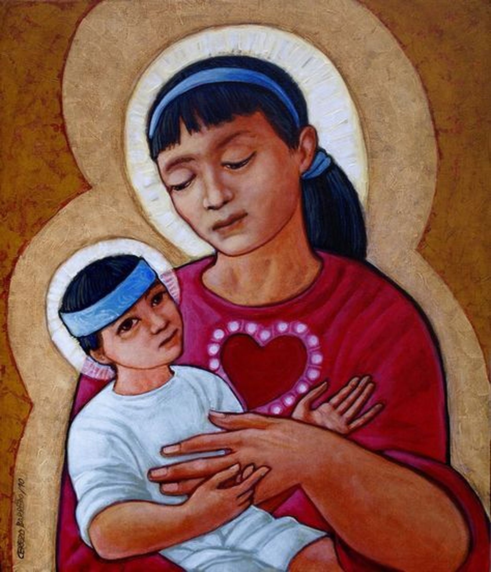 ❤️¡María, madre de los crucificados, de todos, de todos!