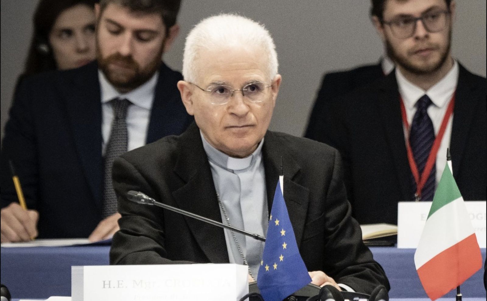 Mariano Crociata, presidente de la COMECE