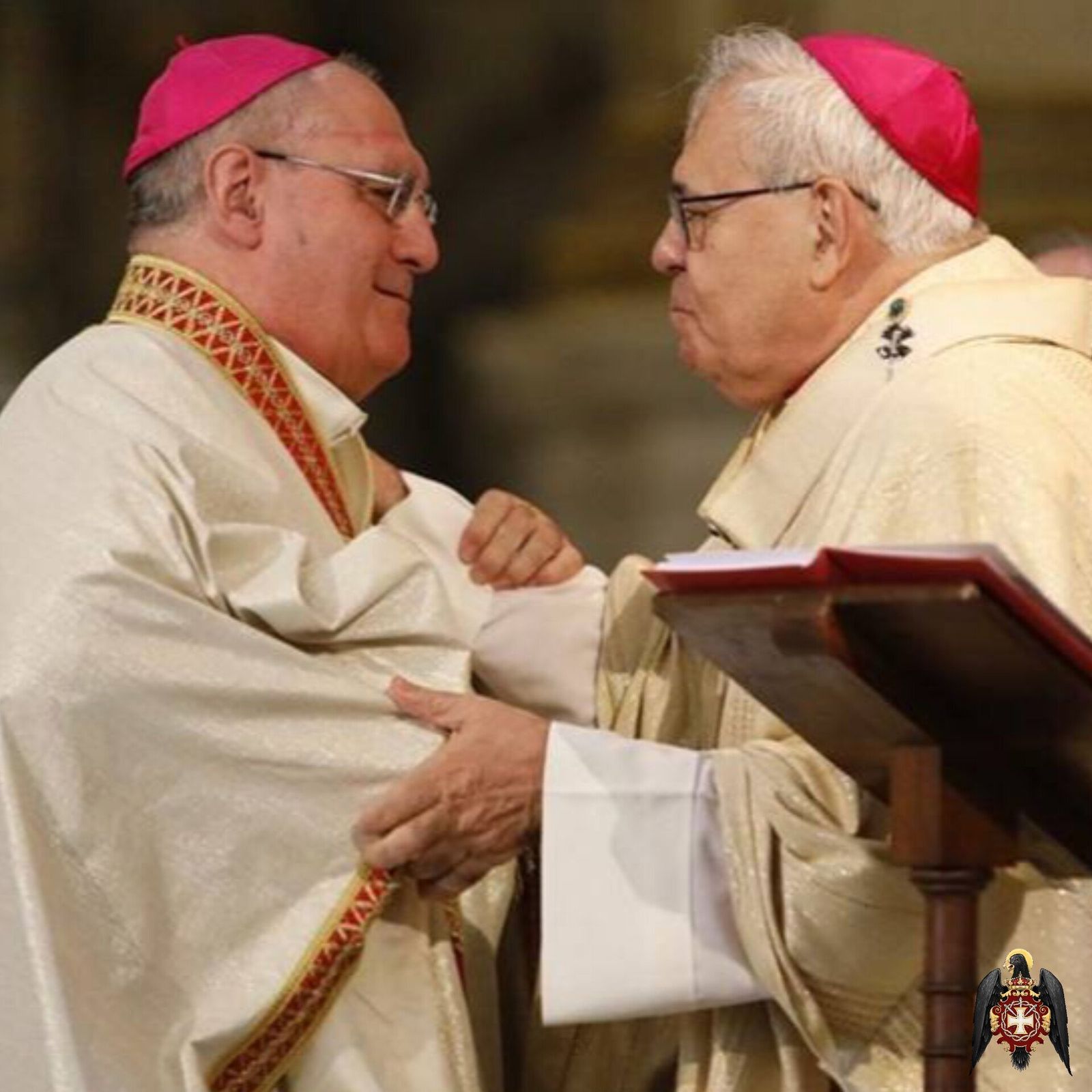 Gil Tamayo, con Javier Martínez