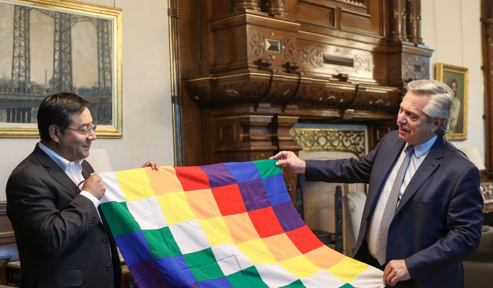 Arce y Alberto Fernández