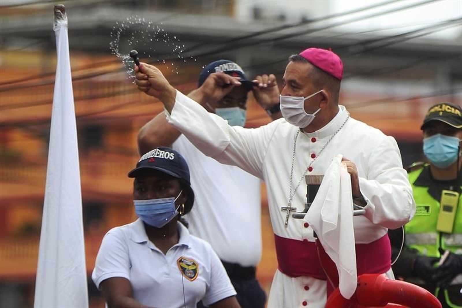 Monseñor Jaramillo, obispo de Buenventura