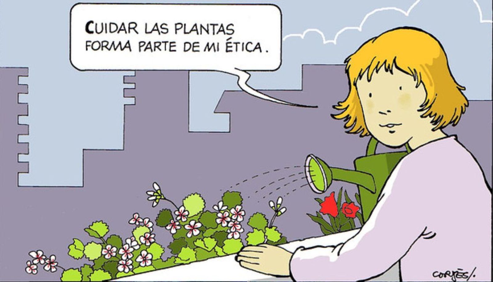 Cuidar las plantas