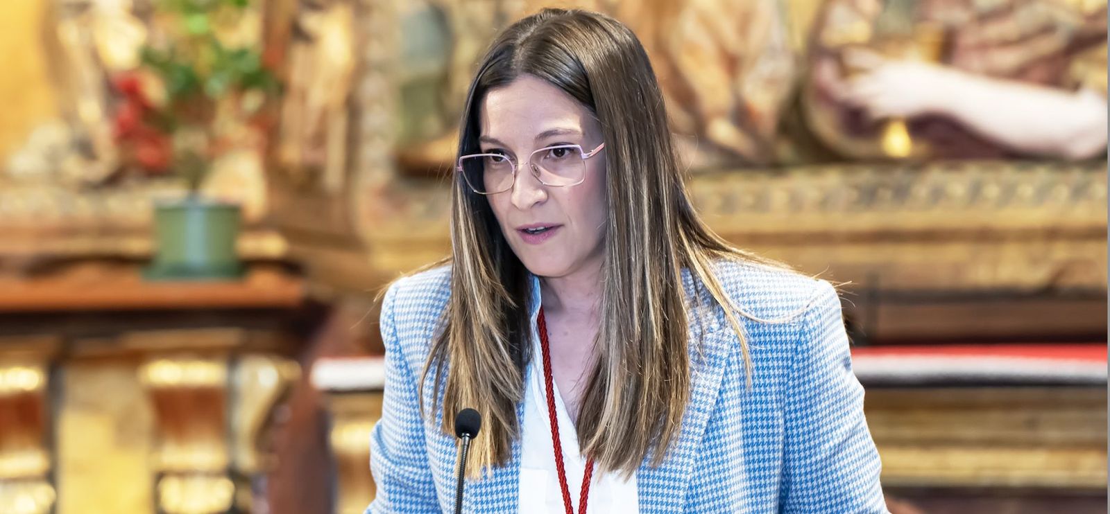 La presidenta del Encuentro de Cofradías de Medina del Campo