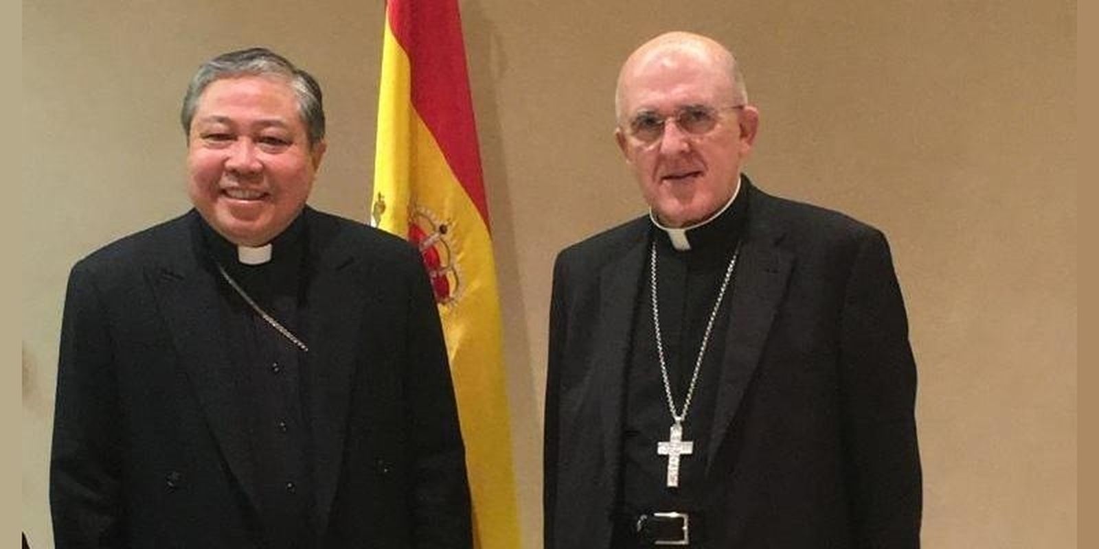 El nuevo nuncio del Vaticano en España y el arzobispo de Madrid