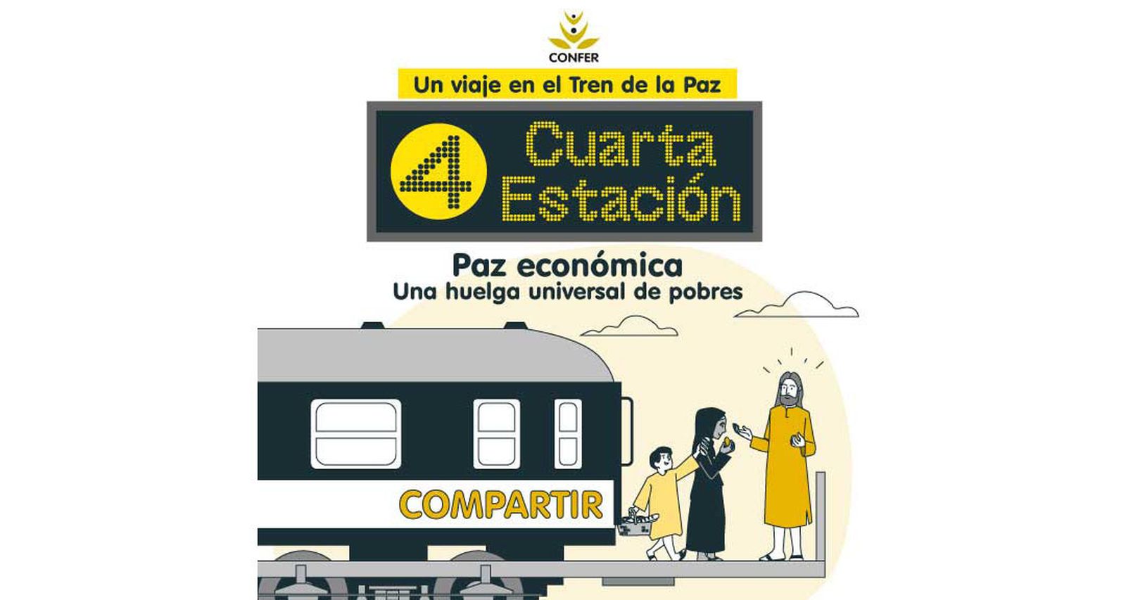 Cuarta estación: "Paz económica."