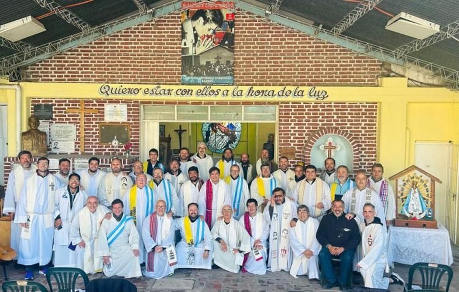 Misa en la parroquia Cristo Obrero