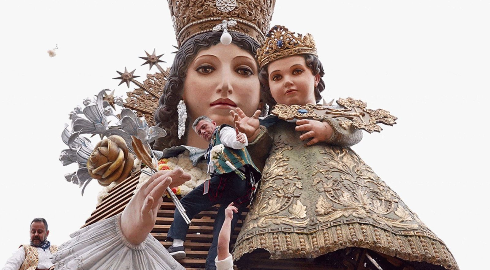 La Ofrenda de flores a la Virgen de los Desamparados