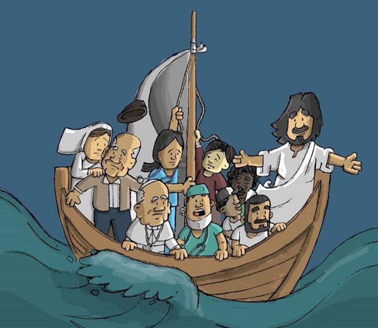 La barca de la Iglesia