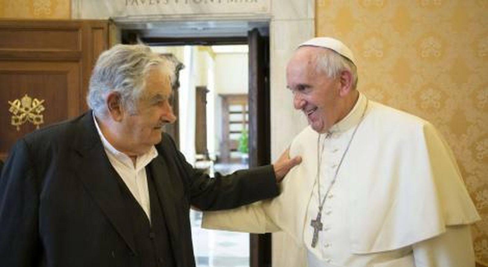 Mújica, con el Papa