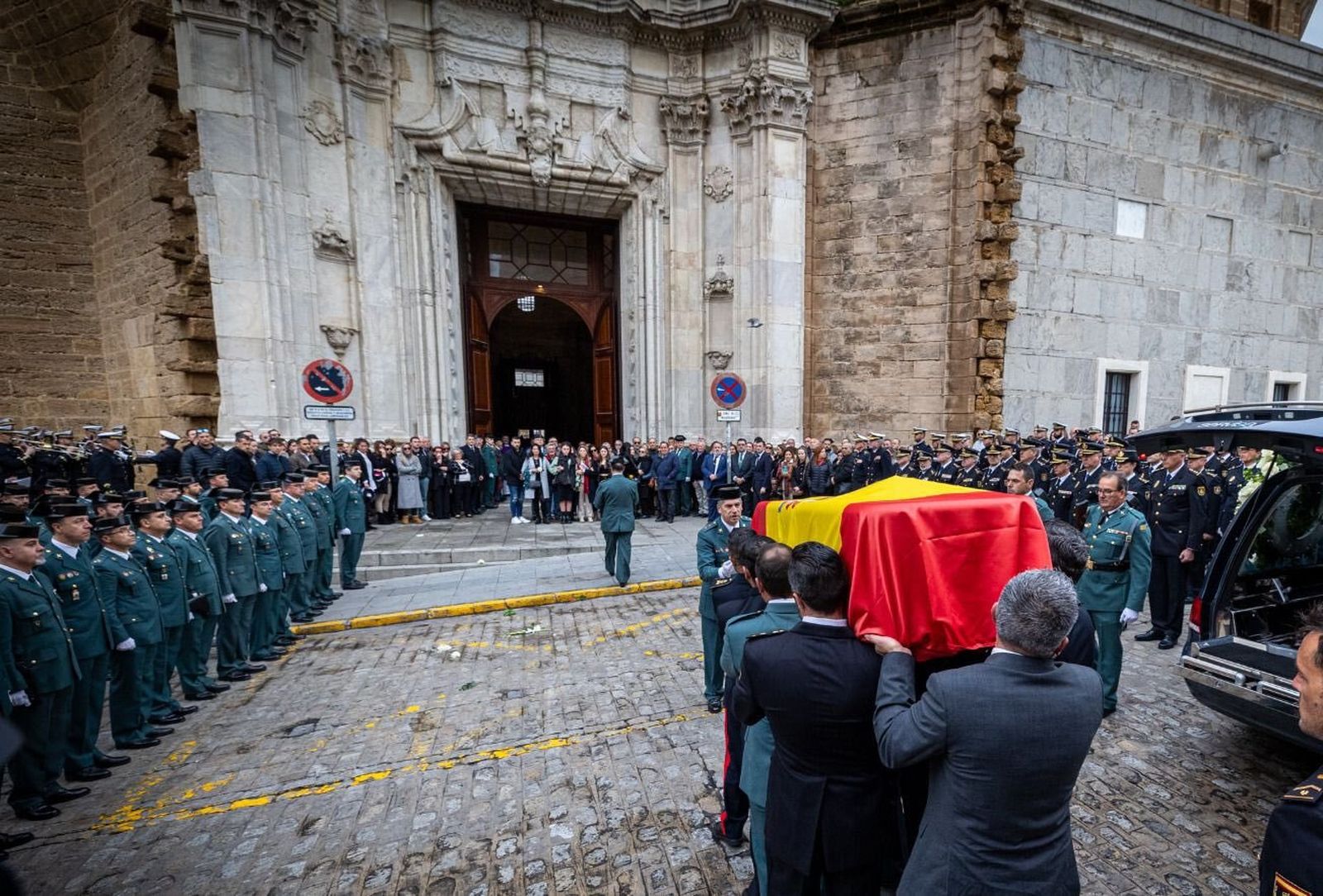 Funeral celebrado en la catedral de Cádiz
