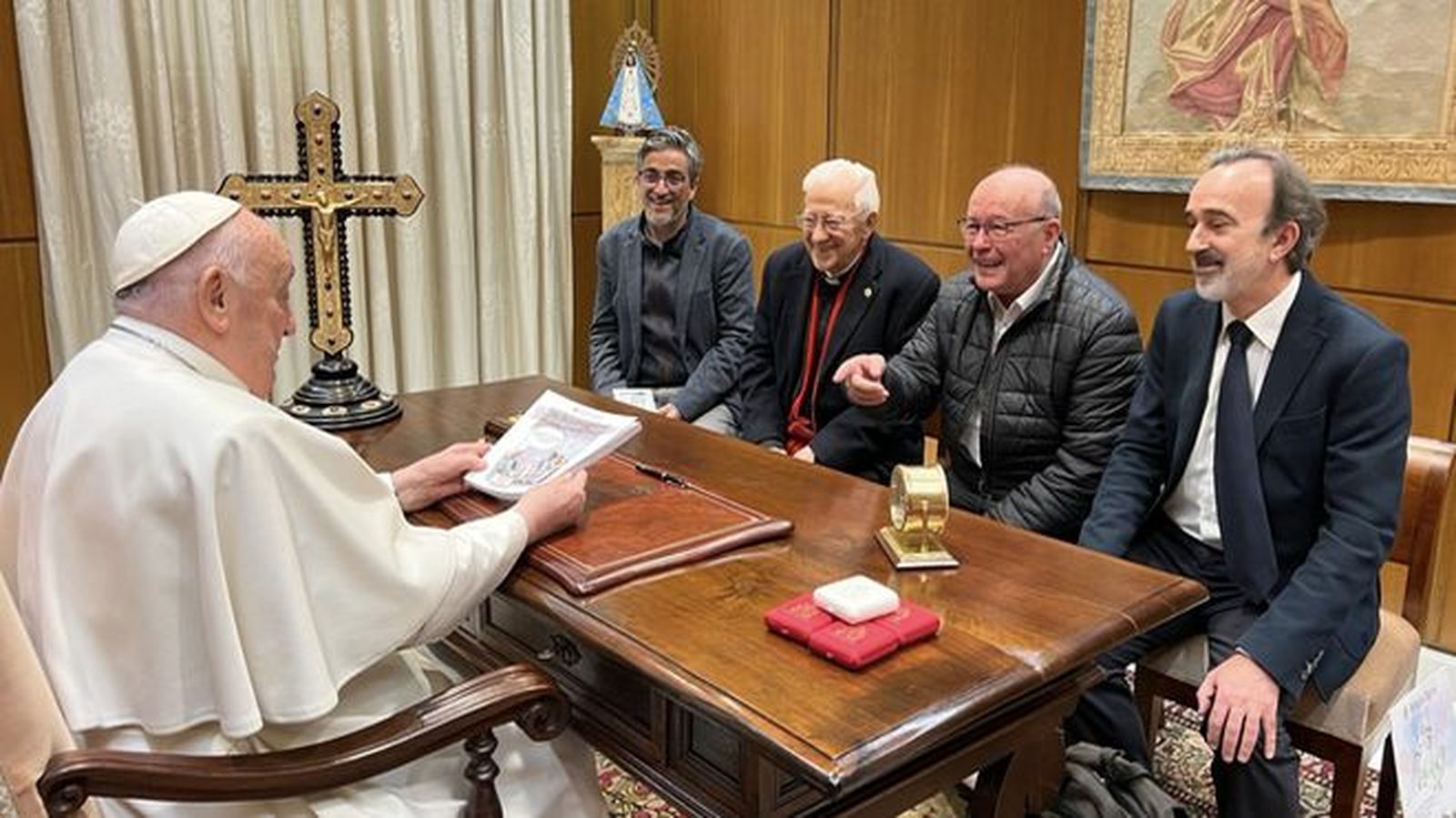 RD, con el Papa