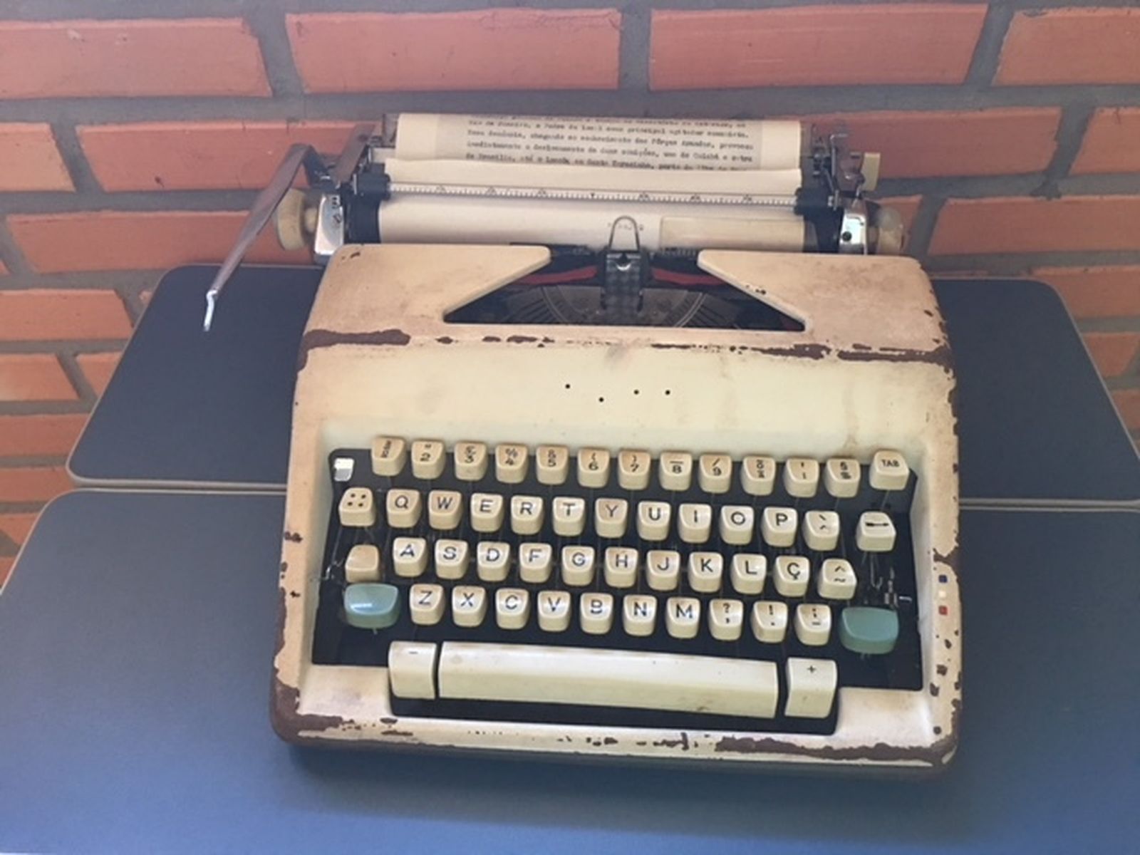 Máquina de escribir de Casaldáliga