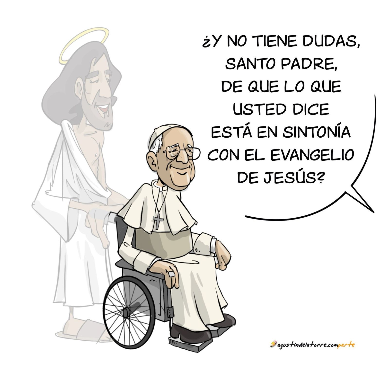 Tampoco nos cansamos quienes apoyamos al Papa