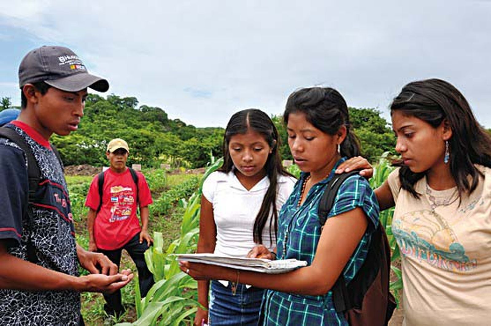 Jóvenes ecuatorianos