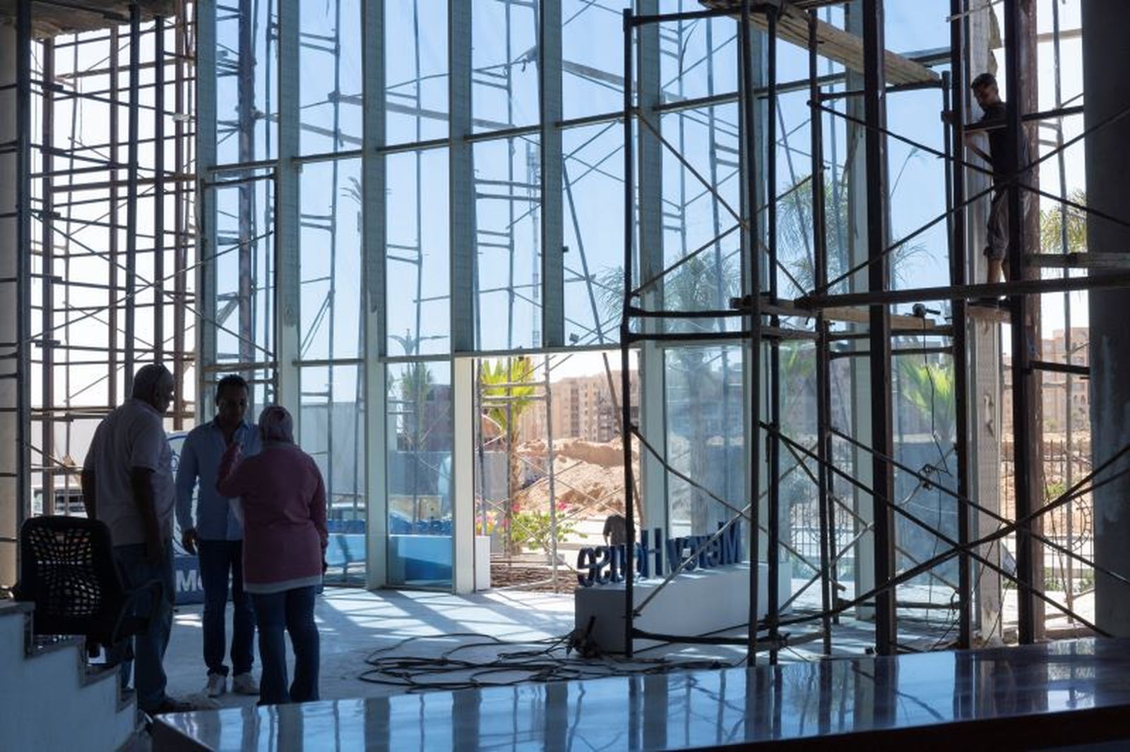 Interior del Oasis de la Piedad.
