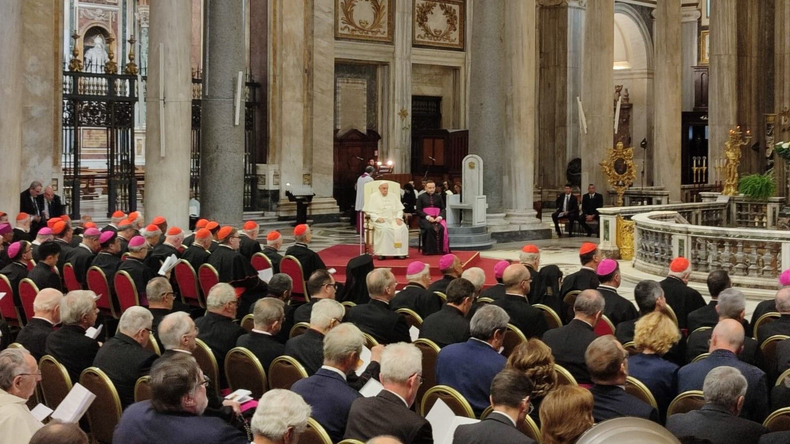 Papa Francisco en el Rosaio por la Paz