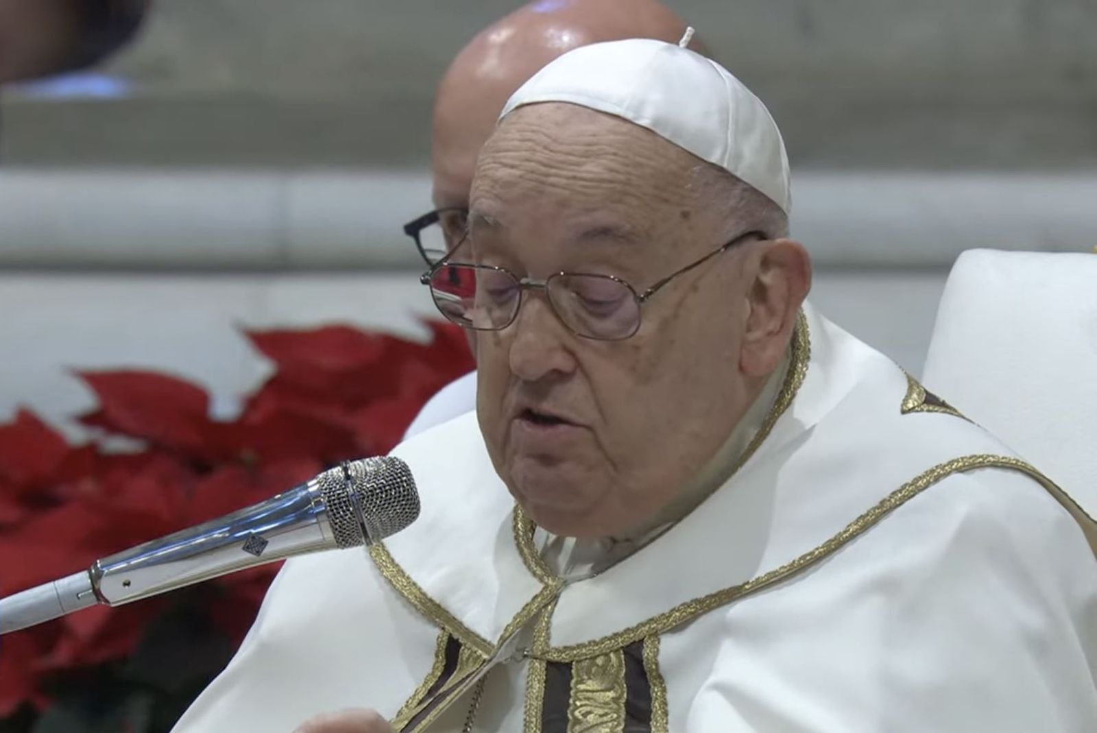 Francisco pronuncia su homilía