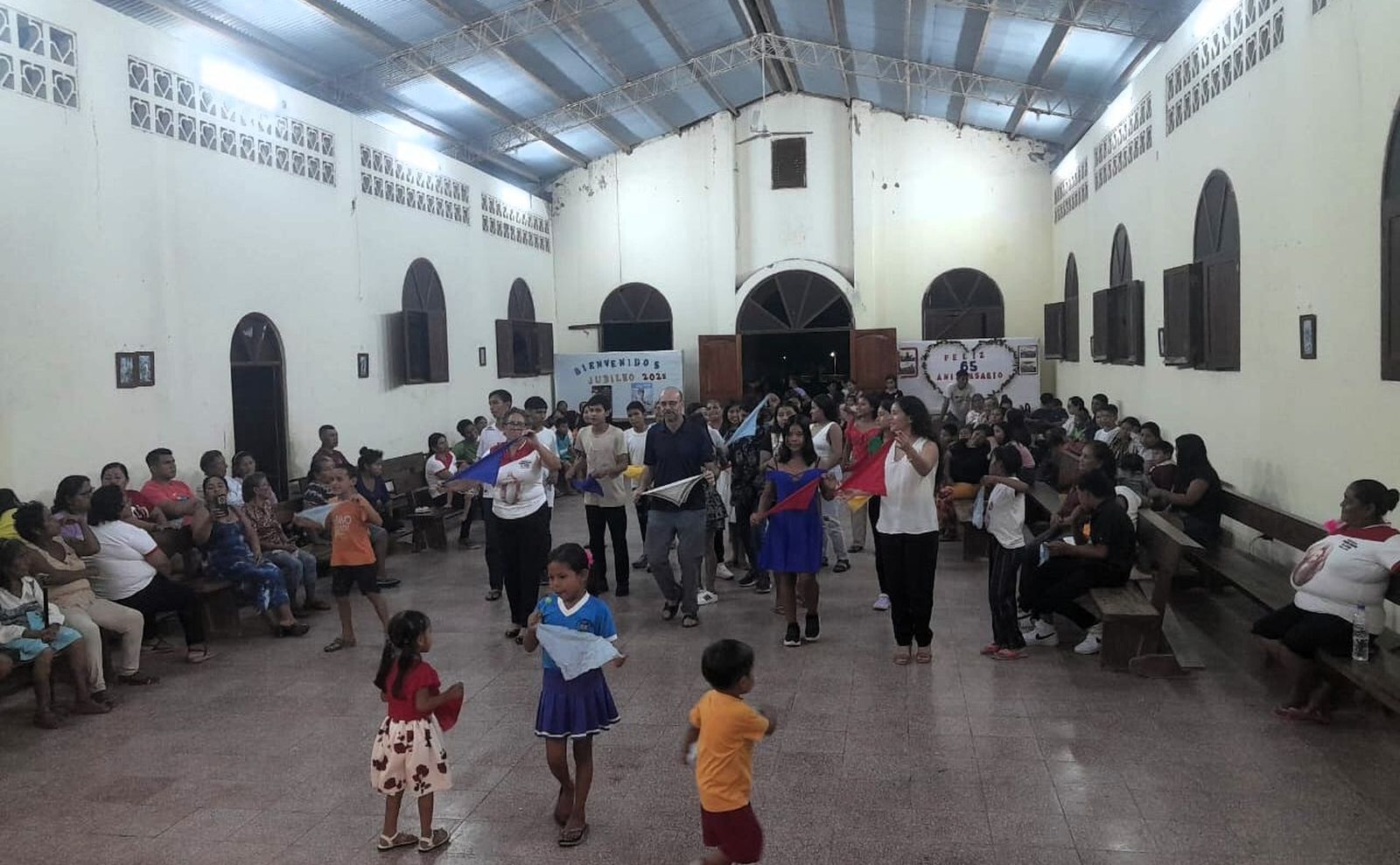 Danzando durante la velada