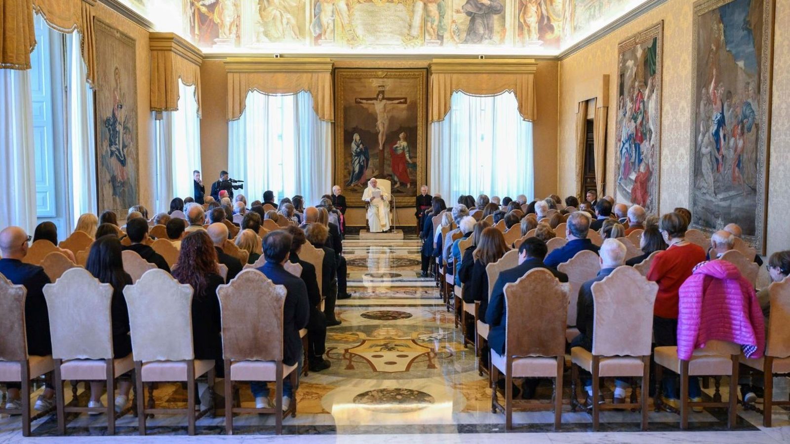 Audiencia del Papa a los miembros del MIEAC