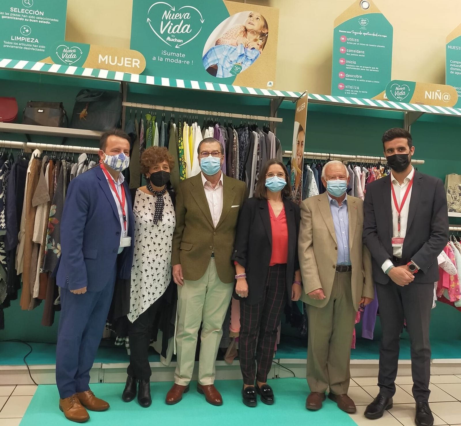 Alcampo y Moda re-: primer córner de ropa de segunda mano en Madrid