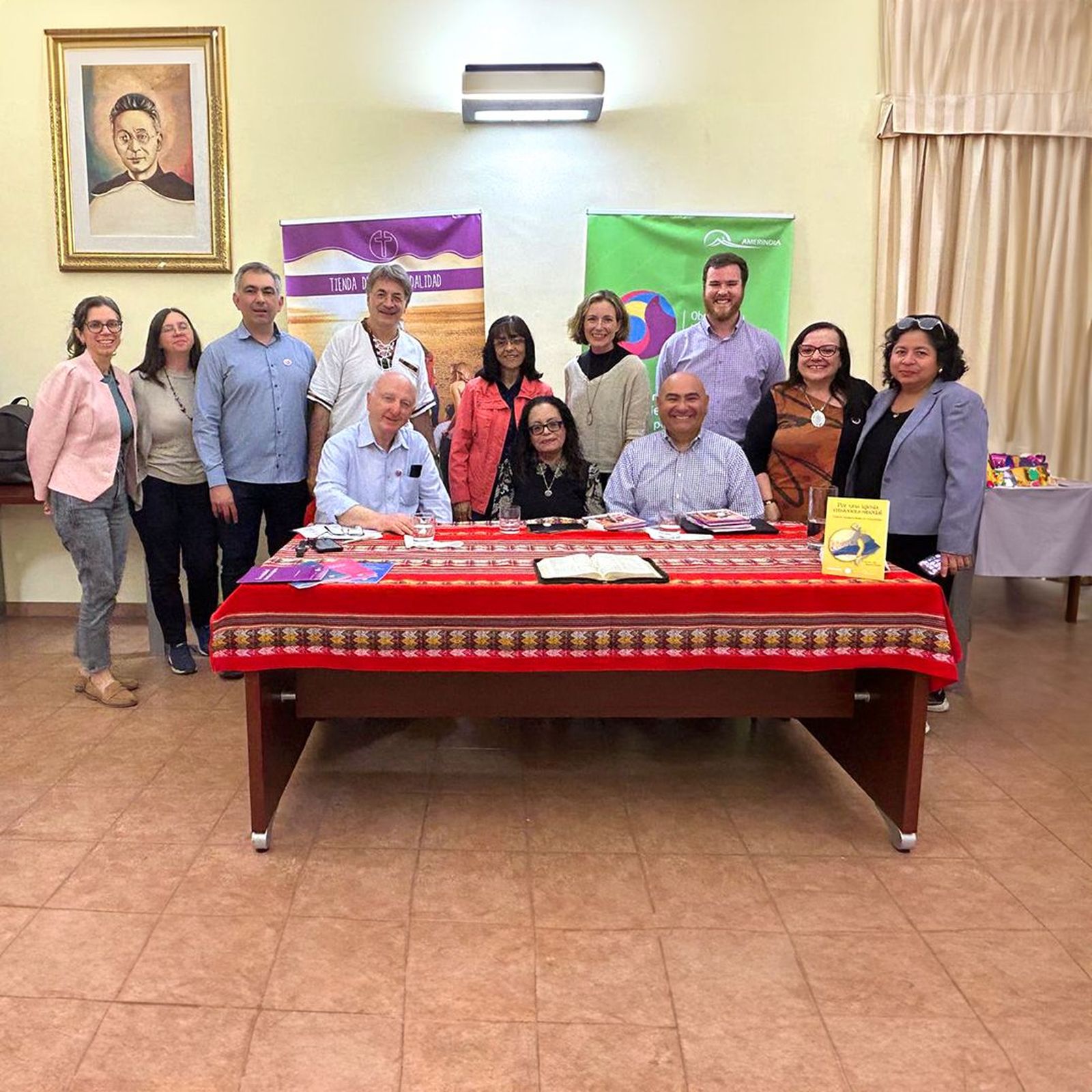 Encuentro en Roma de responsables de Amerindia