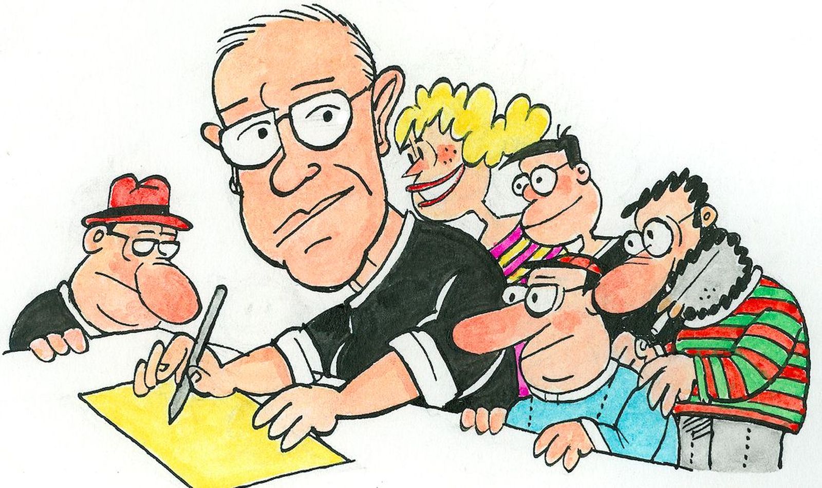 Quique y sus personajes