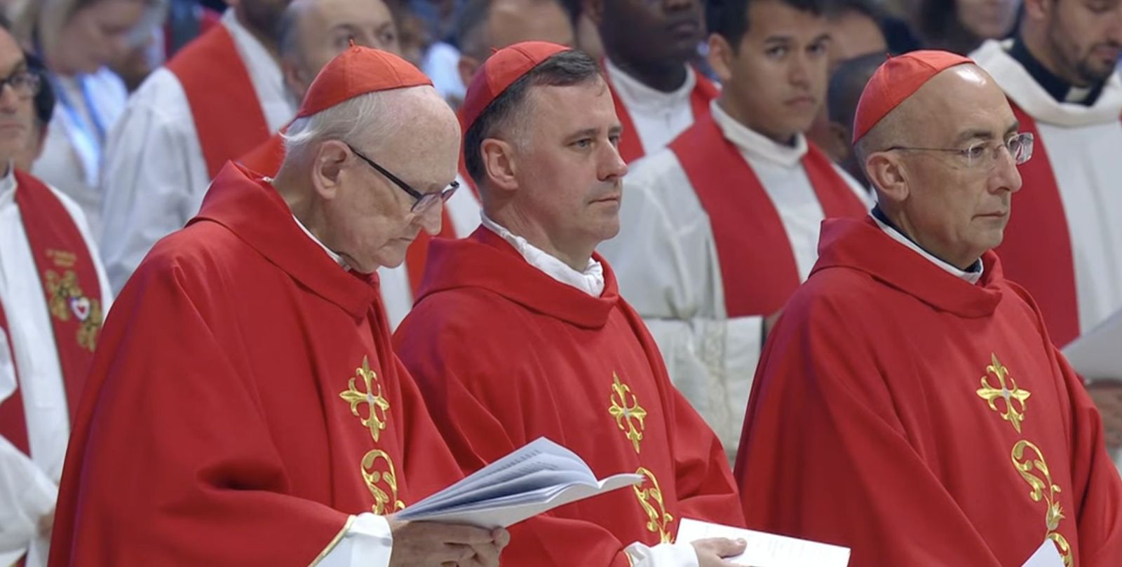 Los tres cardenales de las basílicas mayores