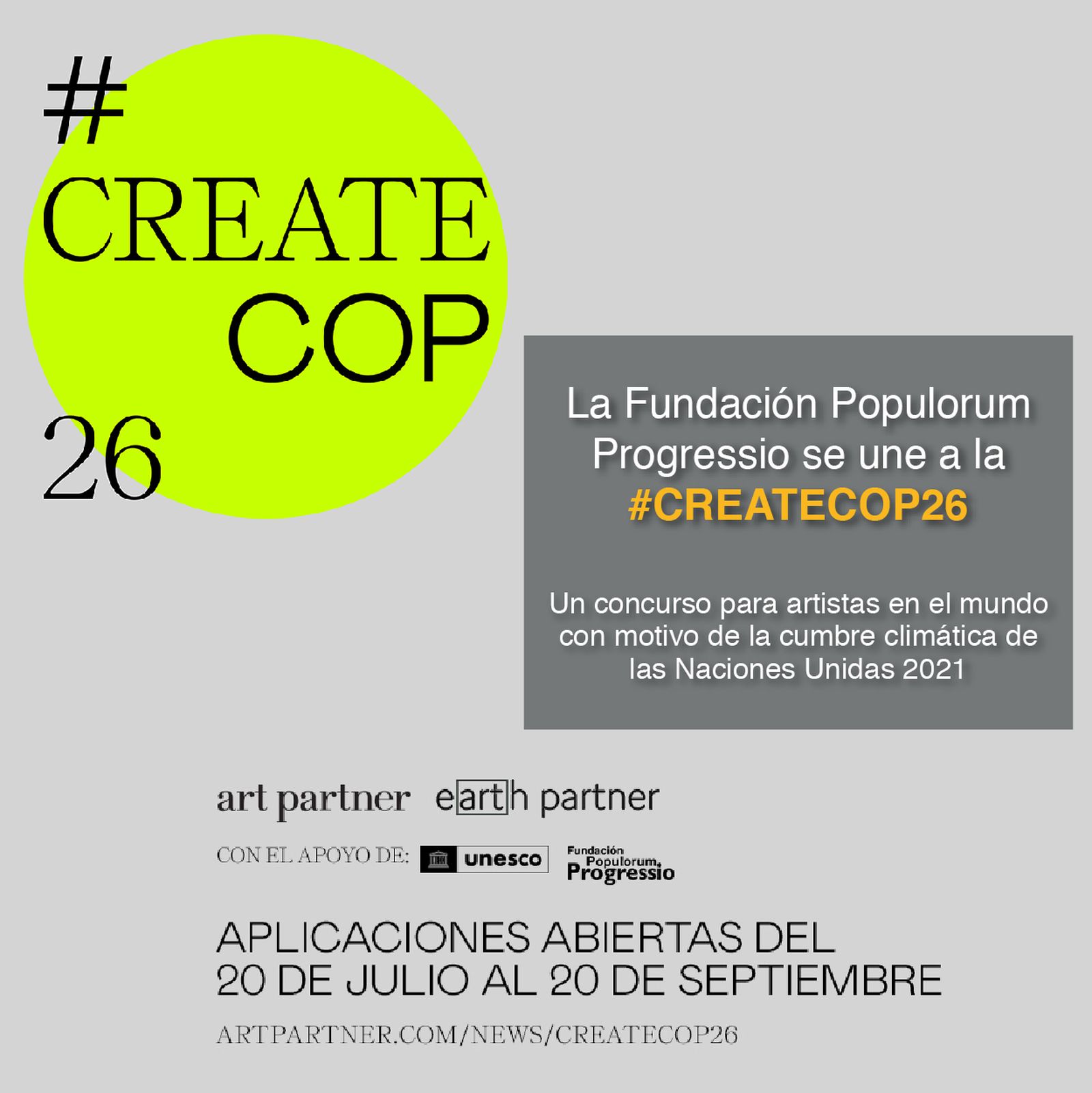 #CreateCOP26