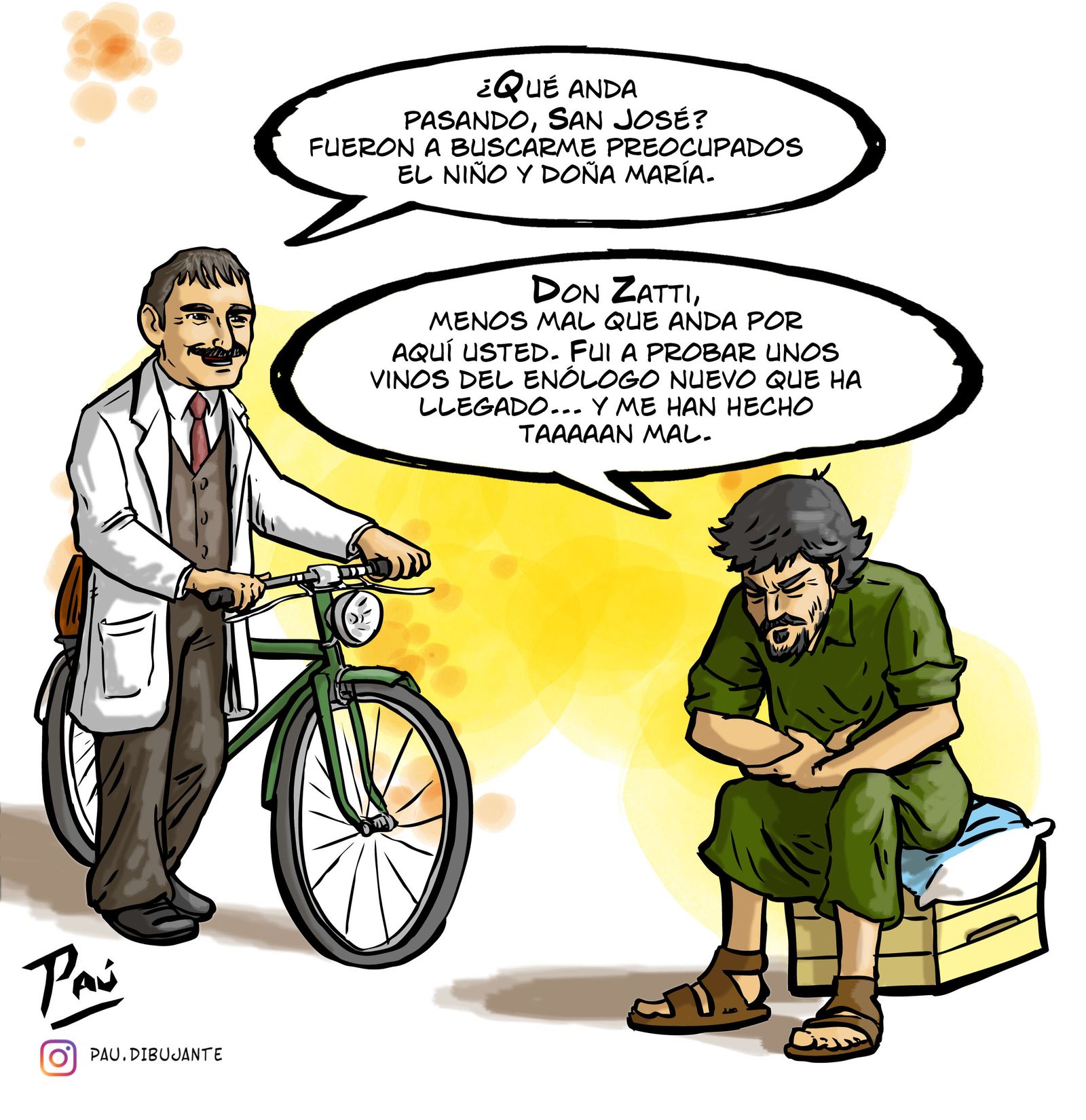 Menos mal que vino, Don Zatti