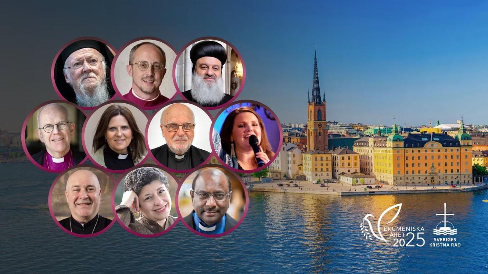 Collage del Consejo Cristiano de Suecia