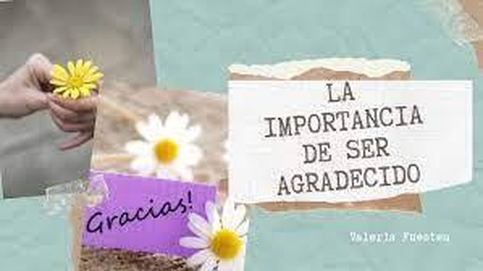 Ser agradecido es de bien nacido…