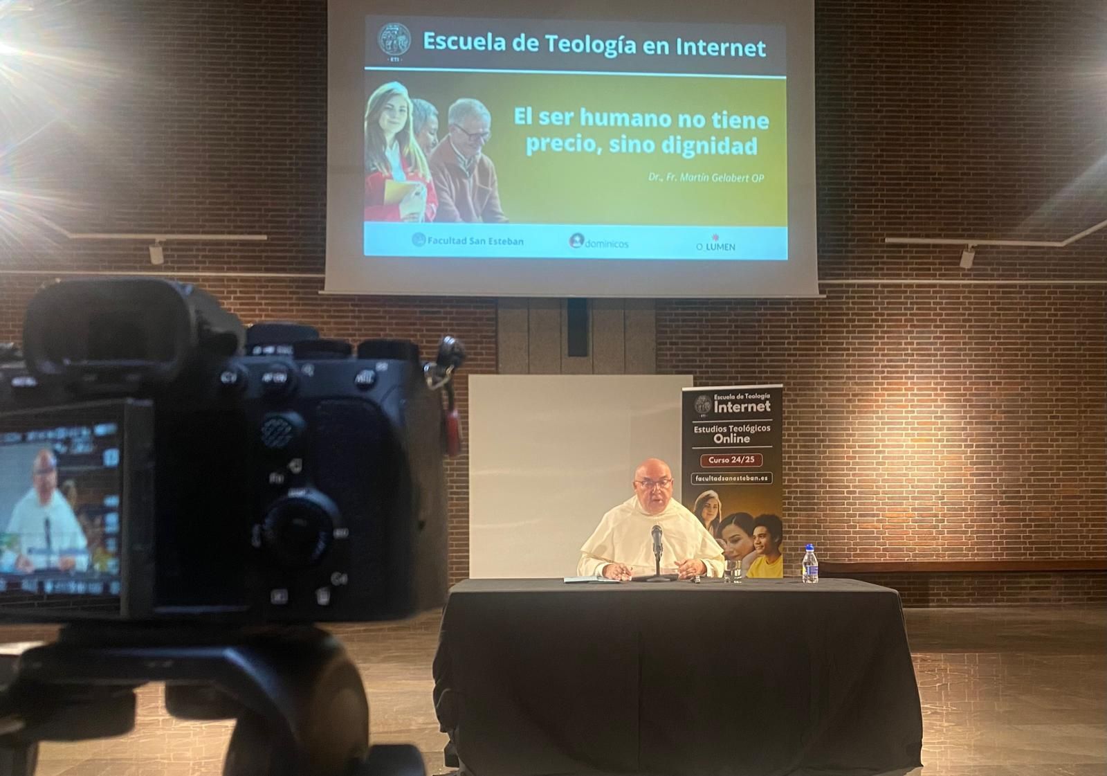 Martín Gelabert, en la apertura del curso en la ETI