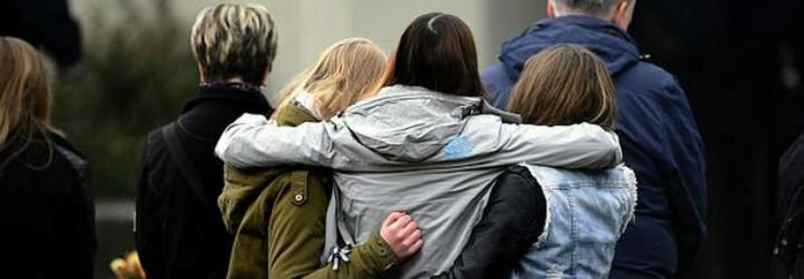 Algunos familiares de víctimas en Alemania