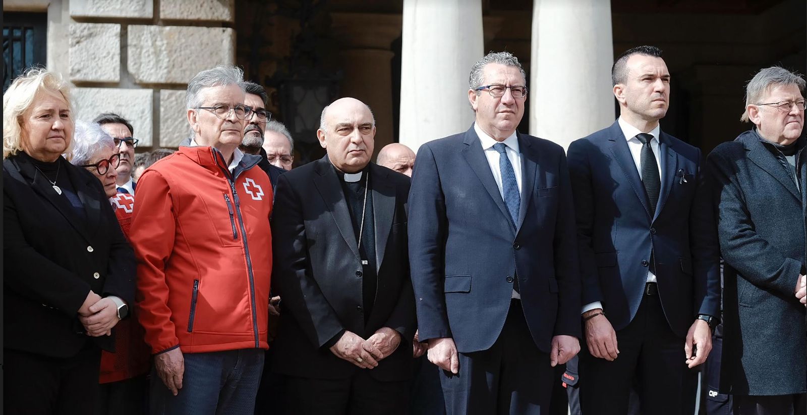 Minuto de silencio en Valencia