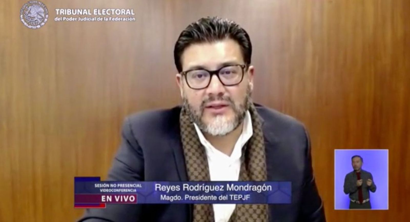 Magistrado Reyes Rodríguez Mondragón