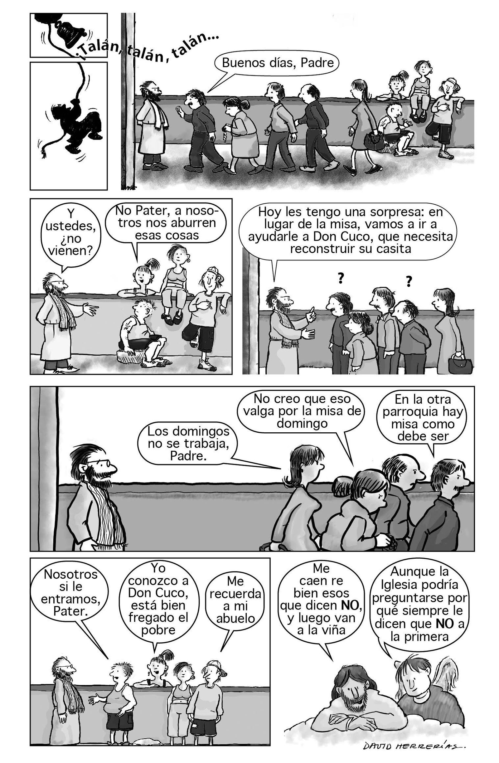 Los que dicen 'No', pero luego van a la viña