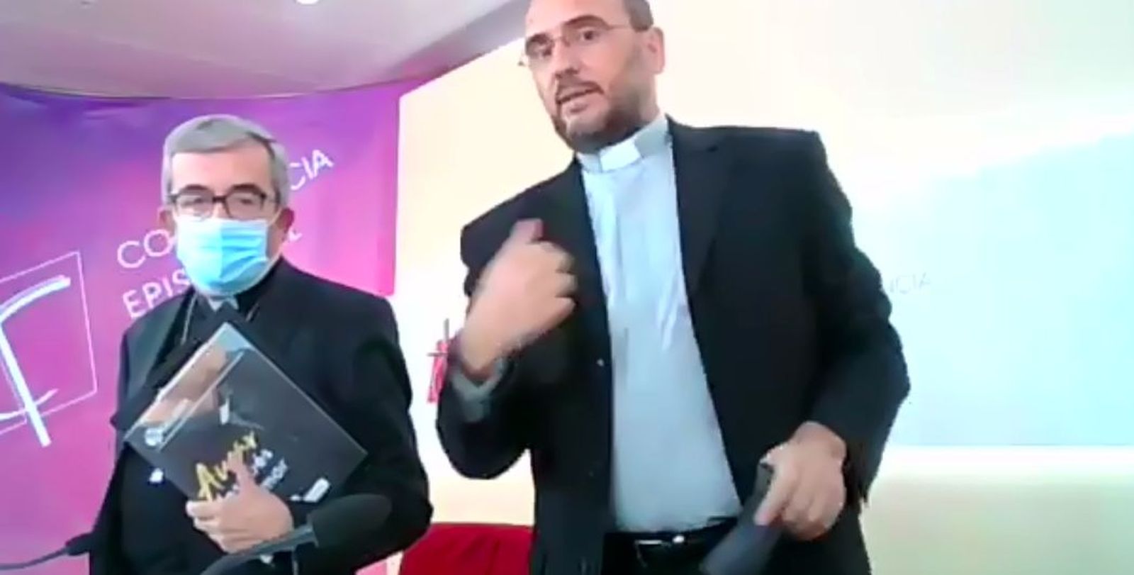 Luis Argüello, y Josetxo Vera