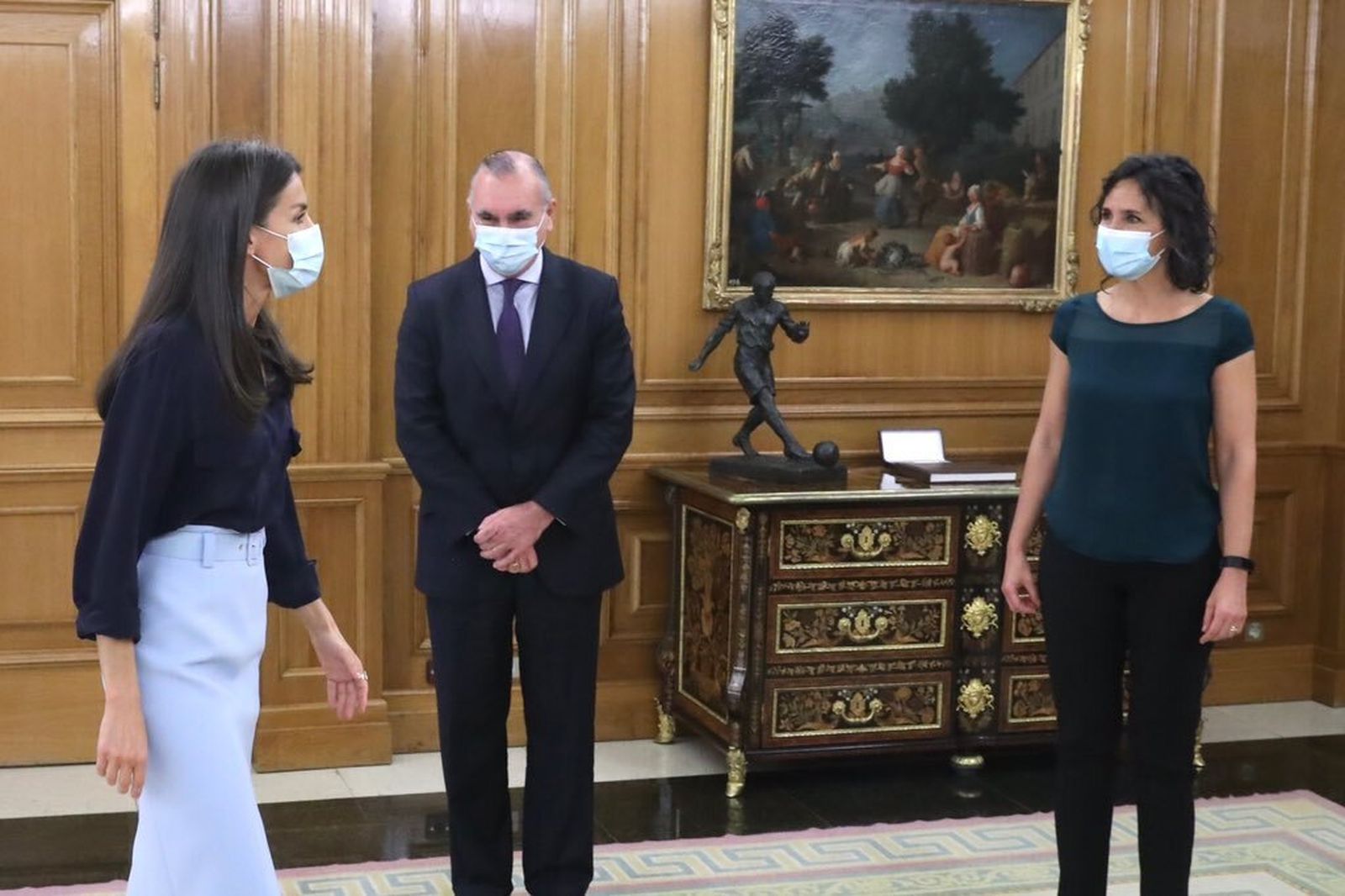 La Reina recibe a la Cátedra Mujer STEM de Comillas ICAI