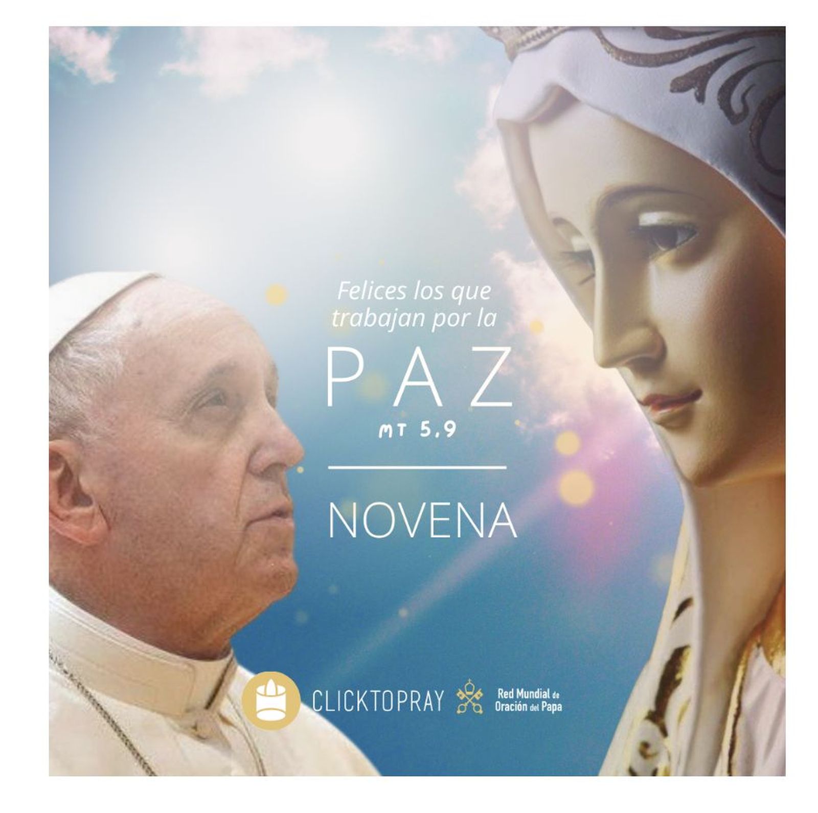 Novena por la paz con el Papa