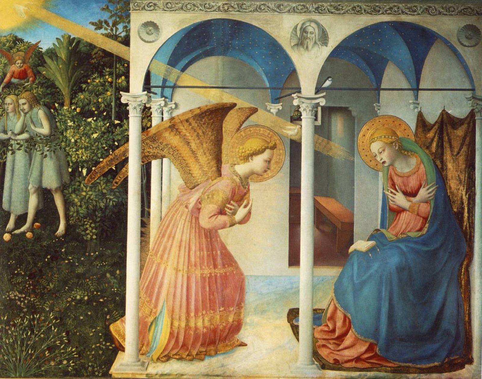 La Anunciación. Fra Angelico