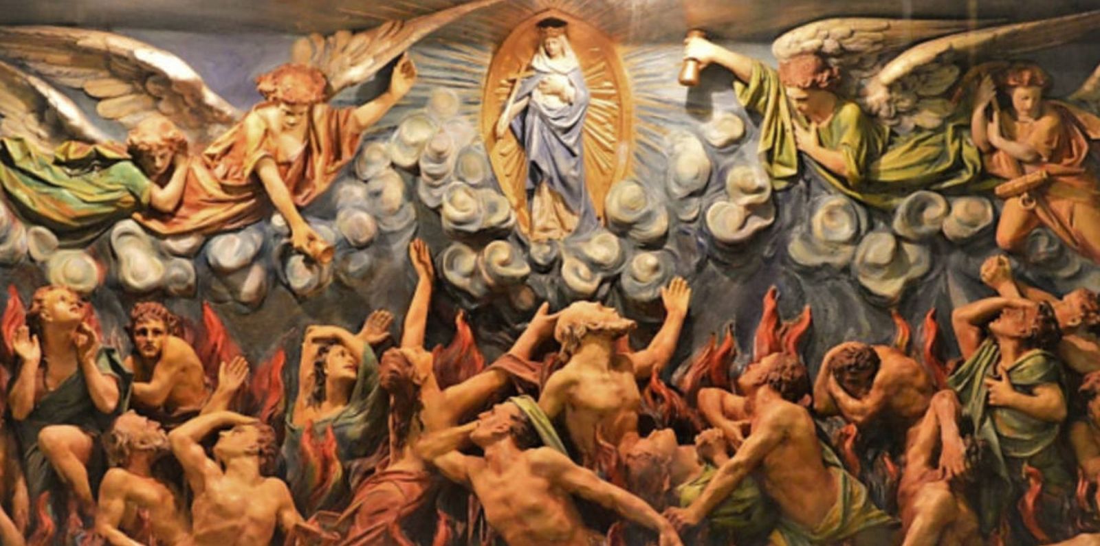 Difuntos en el purgatorio