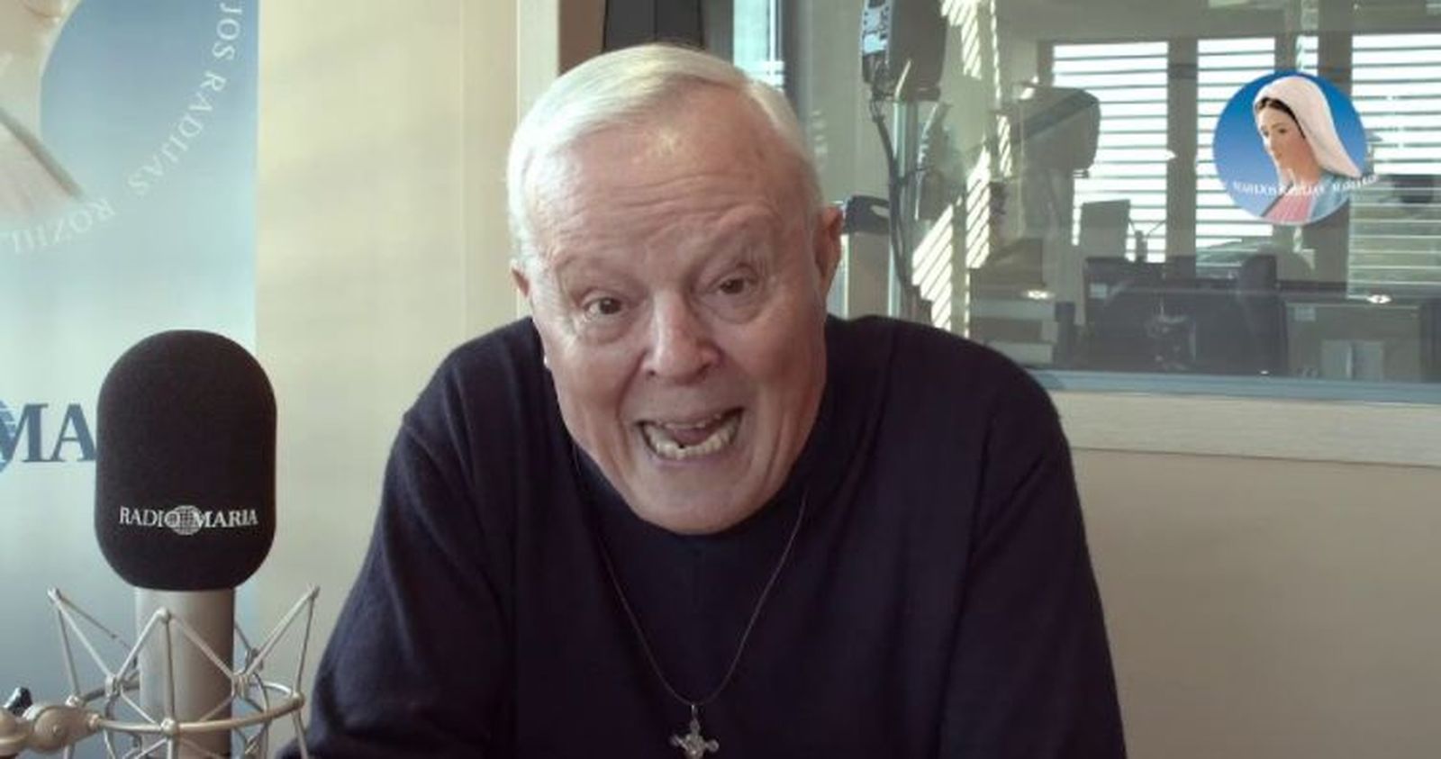 Padre Livio Fanzaga, director de Radio María Italia