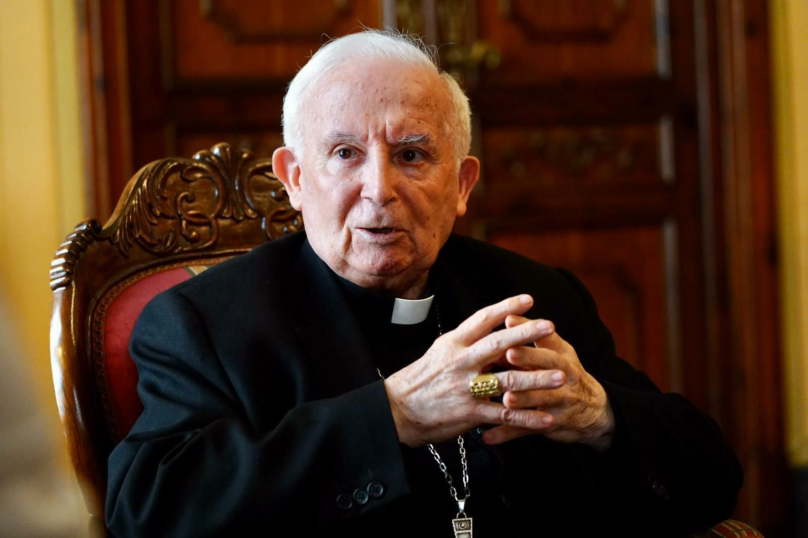 Antonio Cañizares, durante la entrevista con RD