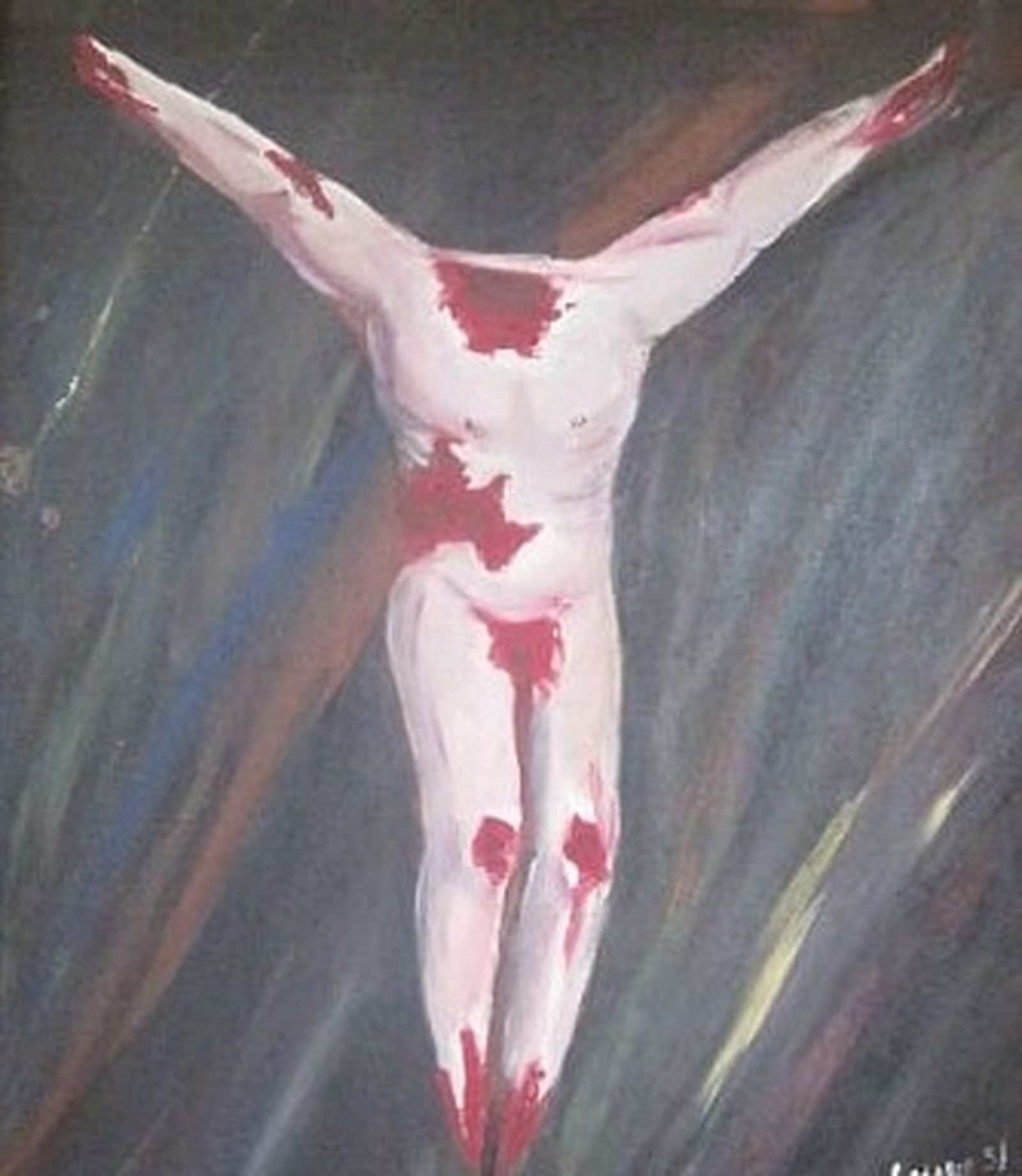 El Cristo del Padre Tiberio Fernández, víctima de Trujillo- Valle